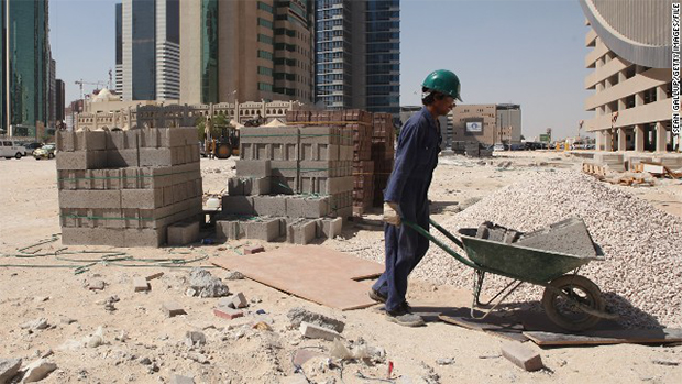 Worker in Iran