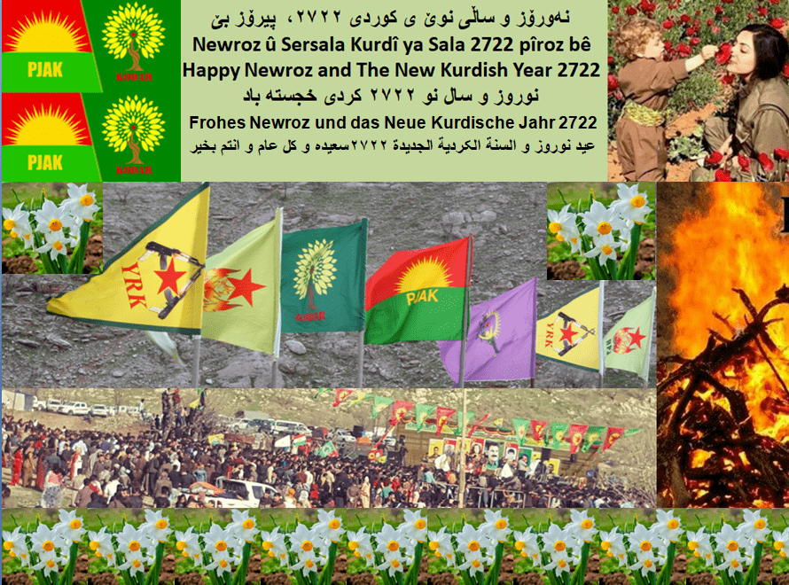 Happy Newroz and The New Kurdish Year 2722!