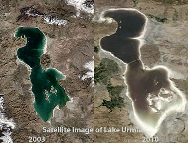 Urmiye Lake 2003-2010