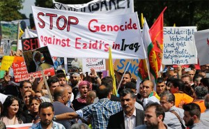 Demonstration against ISIS in Europe